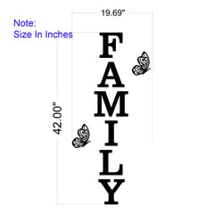 Family Butterfly Wooden Wall Decoration Art - Alihub