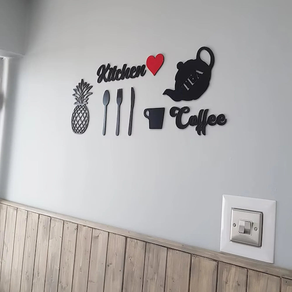 Kitchen Wooden Sign Wall Decore - Alihub