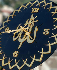 ALLAH Name wall clock Acrylic Material - Islamic Wall Clock - Alihub