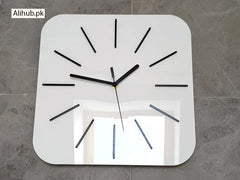 Large 3D Acrylic Mirror Wall Adhesive Clock (#AC45)
