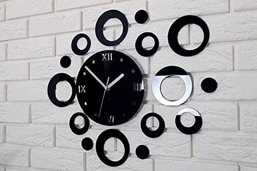 Round Shape Acrylic Wall Clock (#55) - Alihub
