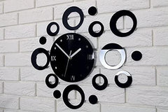 Round Shape Acrylic Wall Clock (#55) - Alihub