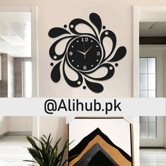 Creative Round Analog Big Size Round Wall Clock - Alihub