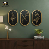 3 PCs Boho Wooden Wall Decor - Alihub