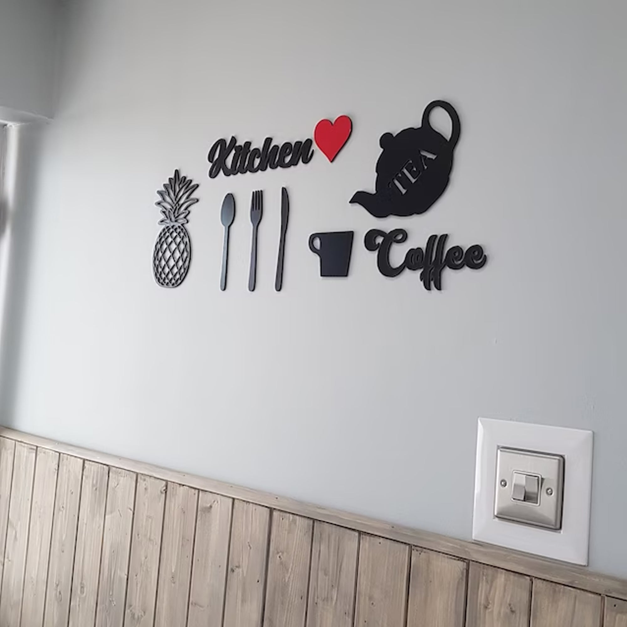 Kitchen Wooden Sign Wall Decore