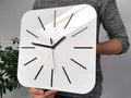 Large 3D Acrylic Mirror Wall Adhesive Clock (#AC45)