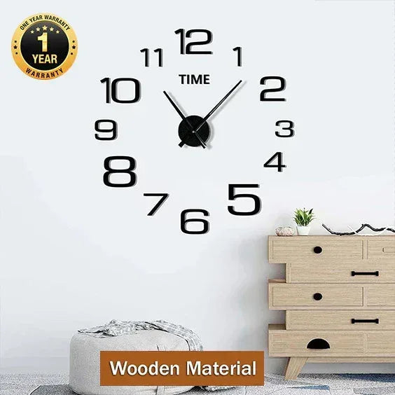 Big Size Clock With 12 Inch(Clock Hands) - Alihub