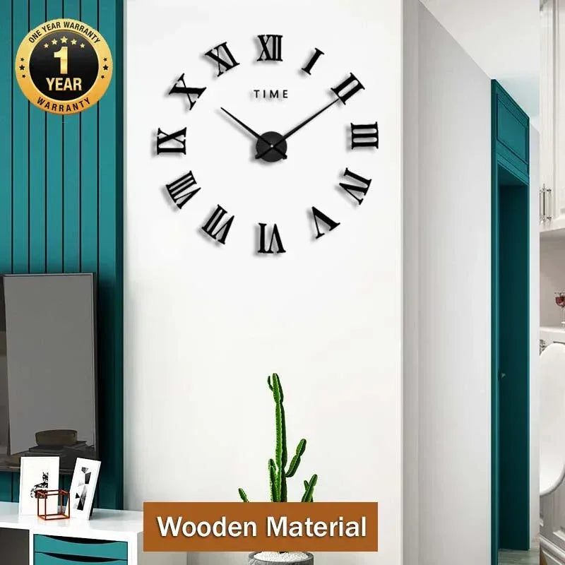 Big Size Clock With 12 Inch(Clock Hands) - Alihub