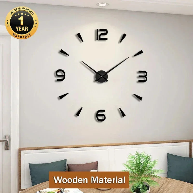 Big Size Clock With 12 Inch(Clock Hands) - Alihub