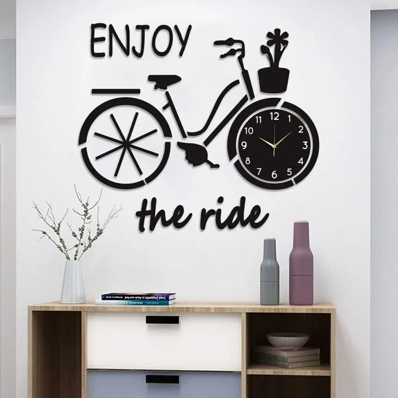 Ride Clock 30in x 35 in Big Size Wooden Clock