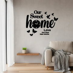 Our Sweet Home Walls Decor with Birds and Butterflies - Alihub