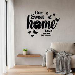 Our Sweet Home Walls Decor with Birds and Butterflies