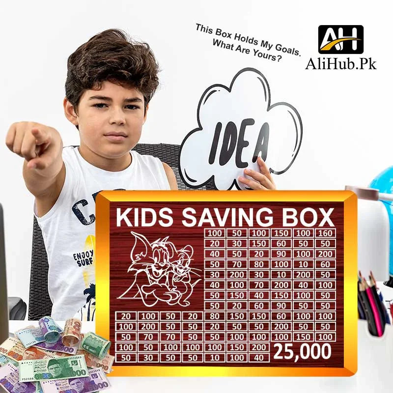 Kids Saving Box 25K – Fun Money Box