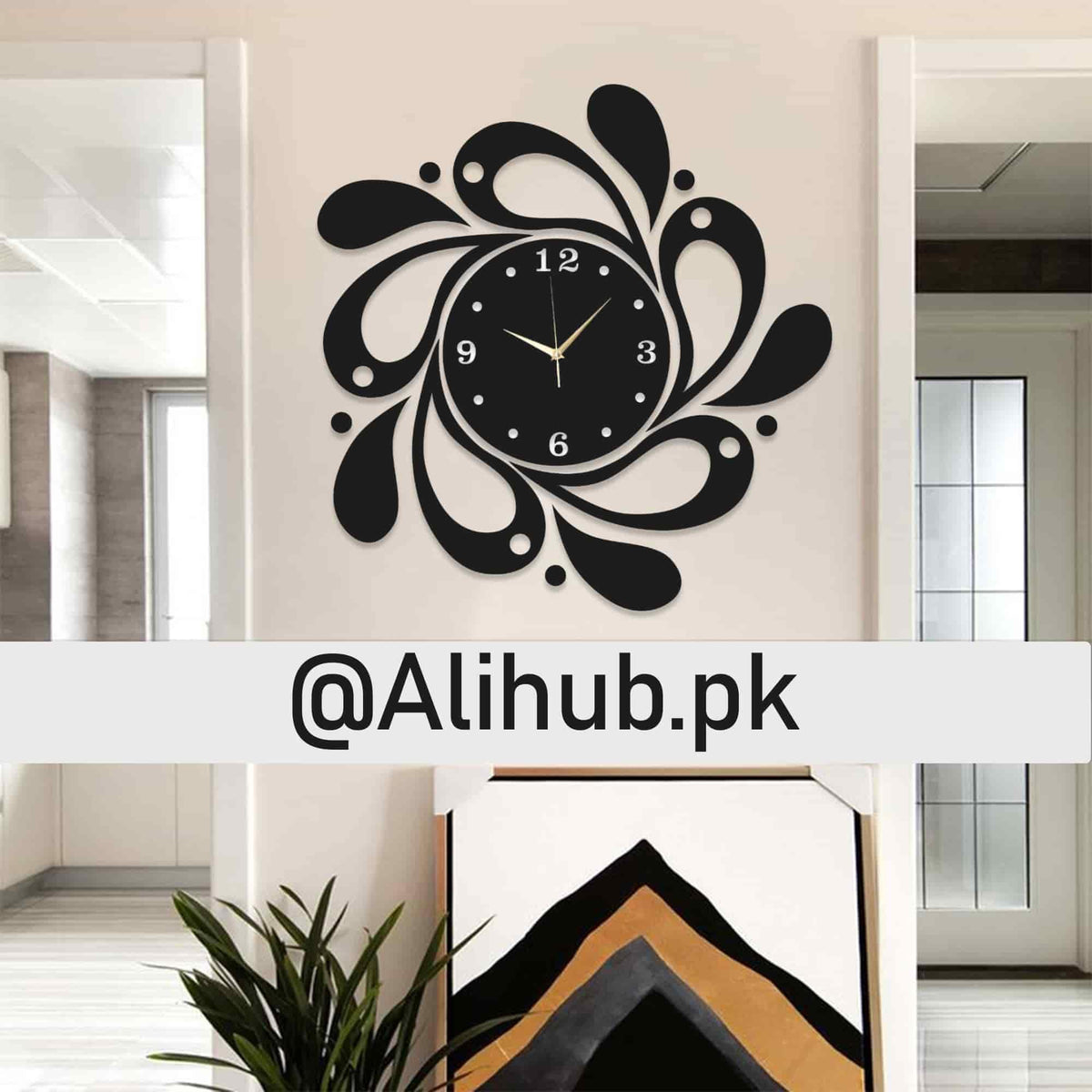 Creative Round Analog Big Size Round Wall Clock